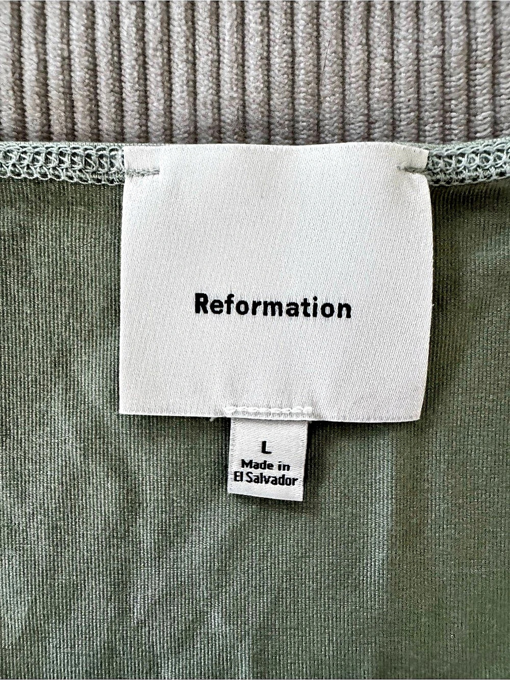 Reformation Ruffled Peplum Blouse - Picture 3 of 7